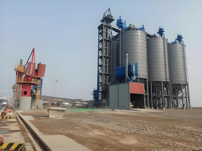 天津高架骨料仓